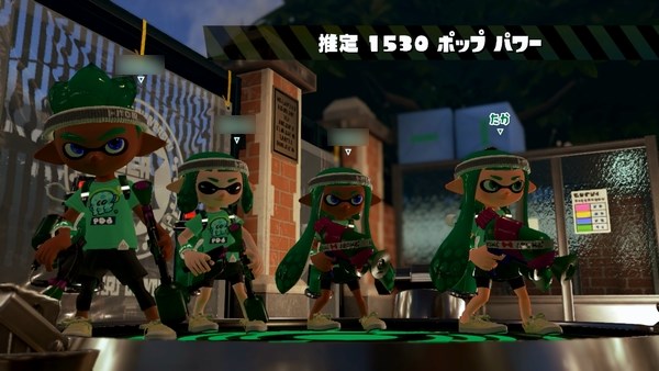 スプラトゥーン2の初バトル1