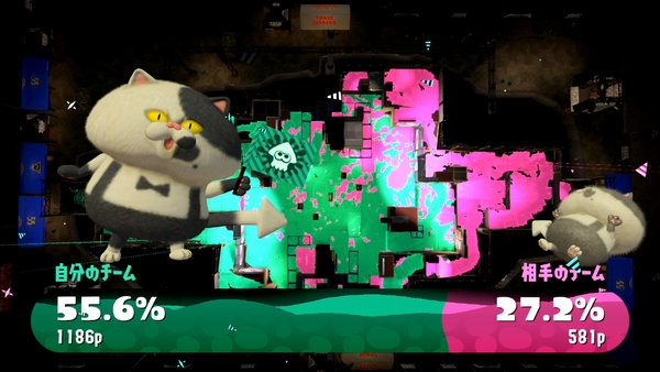 スプラトゥーン2で初勝利
