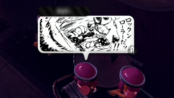 スプラトゥーン2のロックのフェスイラスト